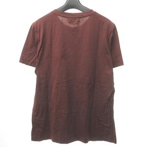 HERMES Tシャツ カットソー クルーネック M ボルドー