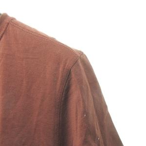 HERMES Tシャツ カットソー クルーネック M ボルドー