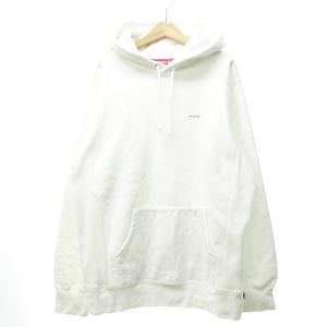 Small Box Hooded Sweatshirt パーカー L ホワイト