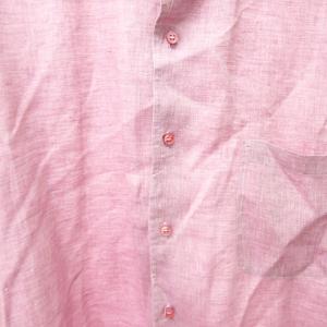 Loro Piana 美品 リネン シャツ 半袖 レギュラーカラー XL パープル ピンク