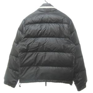 DUVETICA ダウンジャケット ジップアップ フード収納型 ブラック ナイロン 46