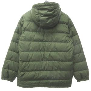 McGREGOR 美品 113130999 フード付 ダウンジャケットブルゾン ナイロン M 緑 カーキ 0329
