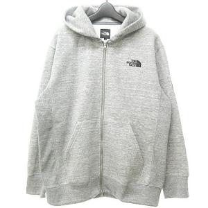 THE NORTH FACE  Square Logo FullZip グレー L