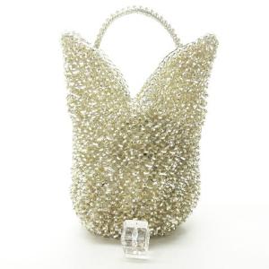 ANTEPRIMA SHINSUKE KAWAHARA FACE BAG ミニ コンパクト シャンパンゴールド
