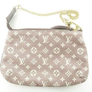 M62999 モノグラムイディール ミニ ポシェット アクセソワール セピア ピンク