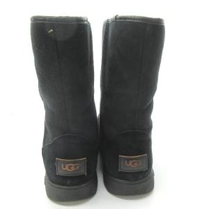 UGG australia ムートン ブーツ シューズ ウォータープルーフ ブラック 25cm RRR 0408