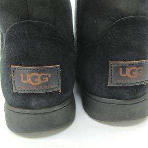 UGG australia ムートン ブーツ シューズ ウォータープルーフ ブラック 25cm RRR 0408