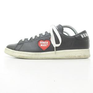 adidas × HUMAN MADE FY0735 スタンスミス スニーカー レザー ブラック