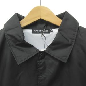 UNDERCOVER UCR9206 コーチジャケット ロゴプリント タグ付き L ブラック