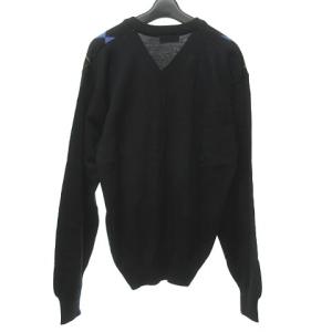 LACOSTE CHEMISE ヴィンテージ ニット セーター フレラコ アーガイル 90's 総柄 マルチカラー