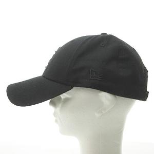 SAINT LAURENT PARIS ×NEW ERA YSL カサンドラ キャップ 6パネル ロゴ ブラック
