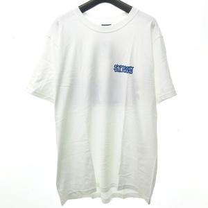 STUSSY 20AW GAMBIT TEE Tシャツ ロゴ 半袖 M ホワイト M