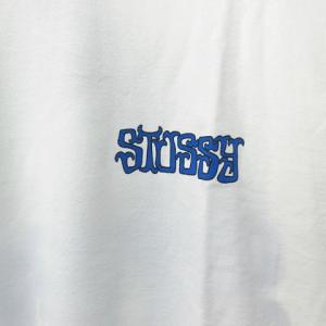 STUSSY 20AW GAMBIT TEE Tシャツ ロゴ 半袖 M ホワイト M