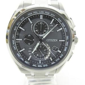 CITIZEN H804-T018696 ATTESA エコドライブ 腕時計 クロノグラフ アナログ 電波ソーラー