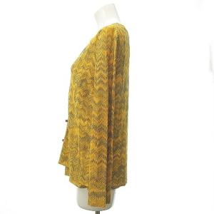MISSONI アンサンブル ノースリーブ ニット カーディガン イタリア製 イエロー