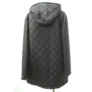 MACKINTOSH キルティングコート フード コート ジャケット 中綿 裏地ボア 44 黒
