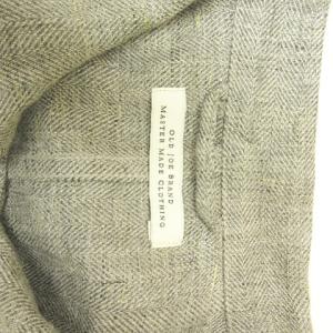 OLD JOE ジャンプスーツ ヘリンボーン リネン混 L ベージュ