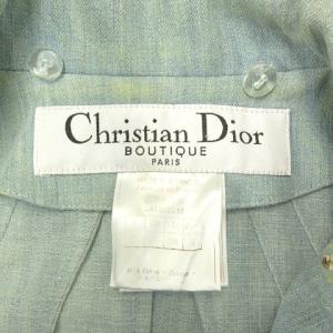 Christian Dior BOUTIQUE PARIS デニムシャツ ジャケット 38 ブルー