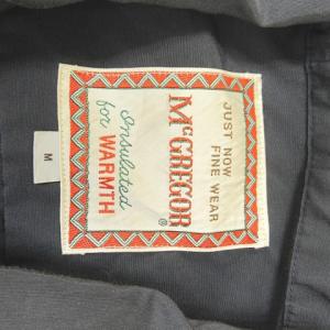 McGREGOR ヴィンテージ WARMTH ドリズラージャケット スイングトップ ブルゾン M ネイビー