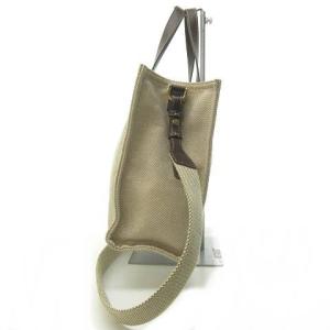 FENDI 8BH252 2WAY キャンバス トートバッグ ベージュ