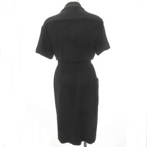 CHANEL ヴィンテージ ワンピース ココボタン XS 黒