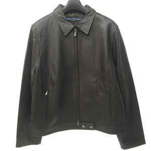 SPORT ラムレザー ジャケット ブルゾン ライダース 本革 ブラウン