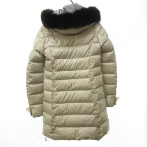 DUVETICA EFIRA エフィラ ダウンコート ジャケット フォックスファー 40 ベージュ