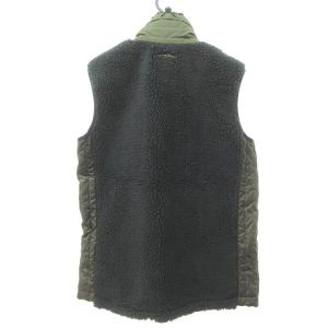 Columbia PM1324 アーチャーリッジ ベスト ボア パイル フリース ブラック カーキ L