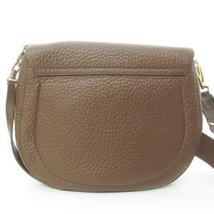 FURLA CLUB 2WAY ショルダーバッグ クロスボディ レザー 茶