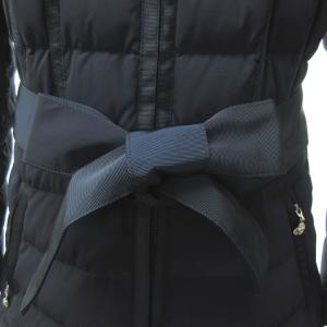 M'S GRACY 近年 ラビットファーダウンコート 紺 38