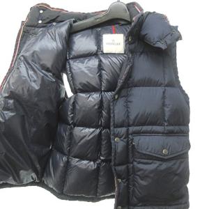 MONCLER TAPAJOS GILET フードダウンベスト 1 紺