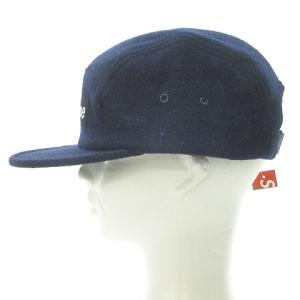 Supreme ハリスツイード Box Logo Camp Cap 紺