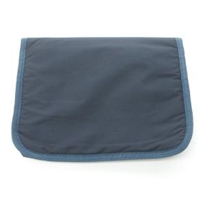 BRIEFING クラッチバッグ フラップパッド PCケース タブレット リップストップ メッシュクッション ネイビー