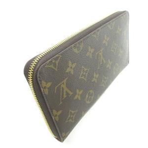 LOUIS VUITTON M62581 22年製 ジッピーオーガナイザー モノグラム 長財布 茶