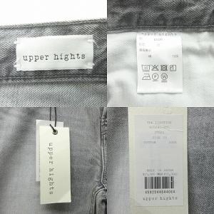 upper hights 825245 THE LIPSTICK デニム パンツ ダメージ加工 ミッドライズ スリムストレート
