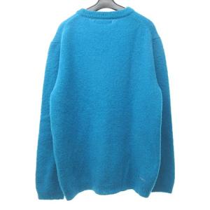 SOPHNET. 18AW SHETLAND CREW NECK KNIT プルオーバー ニット セーター ウール 清永浩文 ブルー XL
