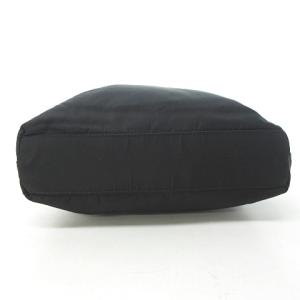 PRADA ハンドバッグ 三角プレート ナイロン 黒