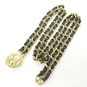 CHANEL ココマーク チェーン ベルト ヴィンテージ オールド ゴールドカラー