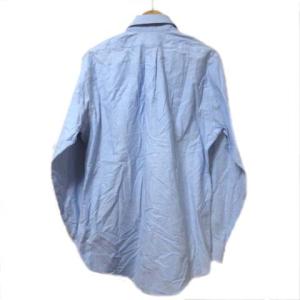 Brooks Brothers シャツ ボタンダウン REGENT 長袖 オックスフォード 青 ブルー 15-33 165
