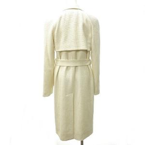 CHANEL P36 ツイードコート ココボタン 34 白