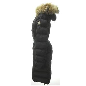 MONCLER 4991725-68065 GENEVRIER ダウンコート ラクーンファー 2 黒