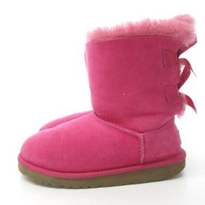 UGG australia レースアップ ムートン ブーツ ショート ブーツ ボア ピンク 1010 IBO28