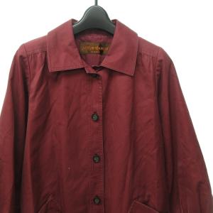 YVES SAINT LAURENT ヴィンテージ ステンカラー コート ジャケット ボルドー