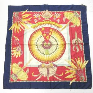 HERMES BRAZIL カレ90 カレジェアン スカーフ ストール 大判 マルチカラー