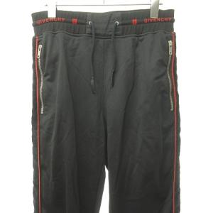 GIVENCHY 4G サイドバンド ジョガー パンツ ジャージ サイドライン ロゴ BM503W300B S ブラック MKS 1007