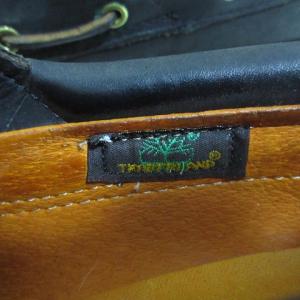 Timberland デッキ ローファー モカシン オーセンティック 3アイレット クラシック レザー ブラック