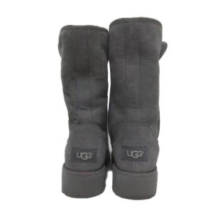 UGG australia 1013428 ムートン ブーツ グレー 灰 アミ ショート シープスキン 22.5cm