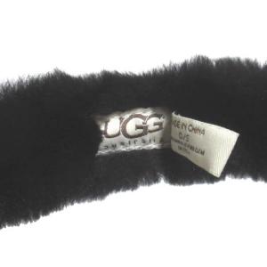 UGG australia イヤマフ 耳あて イヤーマフラー ブラック シープスキン