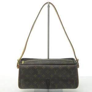 LOUIS VUITTON M51164 ヴィバ・シテMM Viva Cite モノグラム ショルダーバッグ 茶
