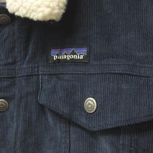 Patagonia 近年 26520 メンズパイルラインド トラッカー ジャケット ブルゾン コーデュロイ ネイビー